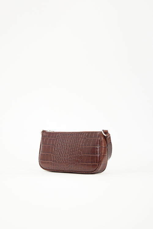By Far Leather Rachel Shoulder Bag