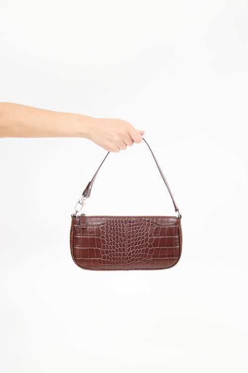 By Far Leather Rachel Shoulder Bag
