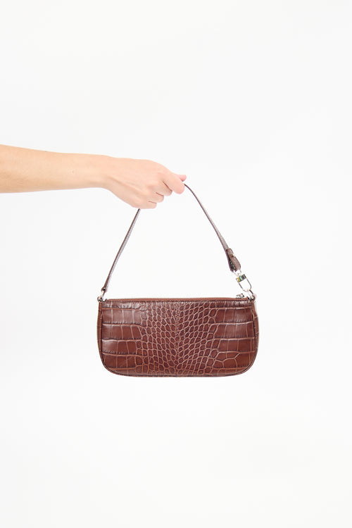 By Far Leather Rachel Shoulder Bag