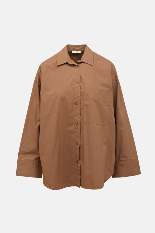 By Malene Birger Poplin Patch Pocket Shirt