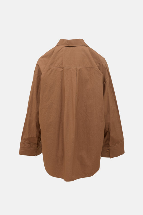 By Malene Birger Poplin Patch Pocket Shirt