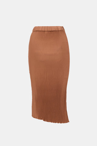 By Malene Birger Satin Plissé Velmas Skirt