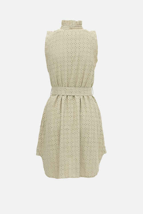 See By Chloé Eyelet Sleeveless Dress