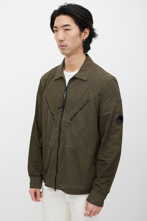 C.P. Company Brown & Black Ripstop Jacket