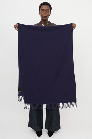 Canada Goose Wool Fringe Scarf
