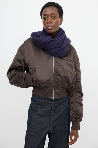 Canada Goose Wool Fringe Scarf