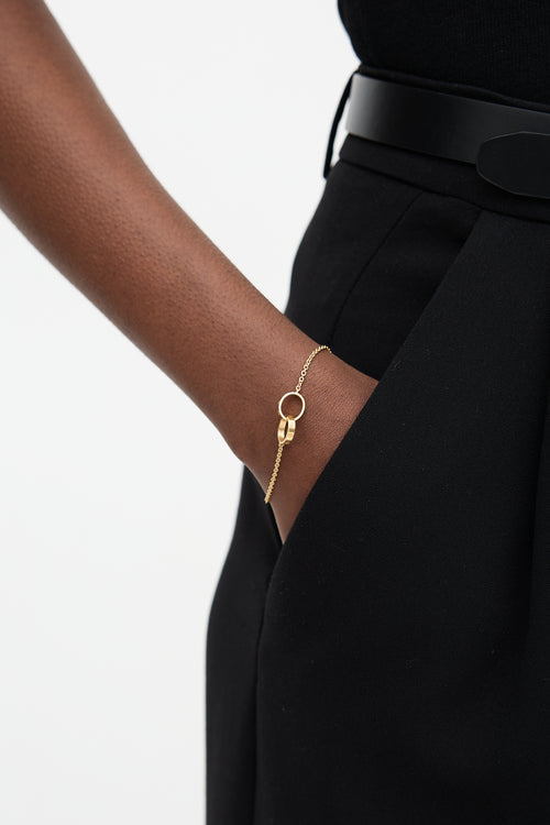 Cartier Gold Chain Love Bracelet