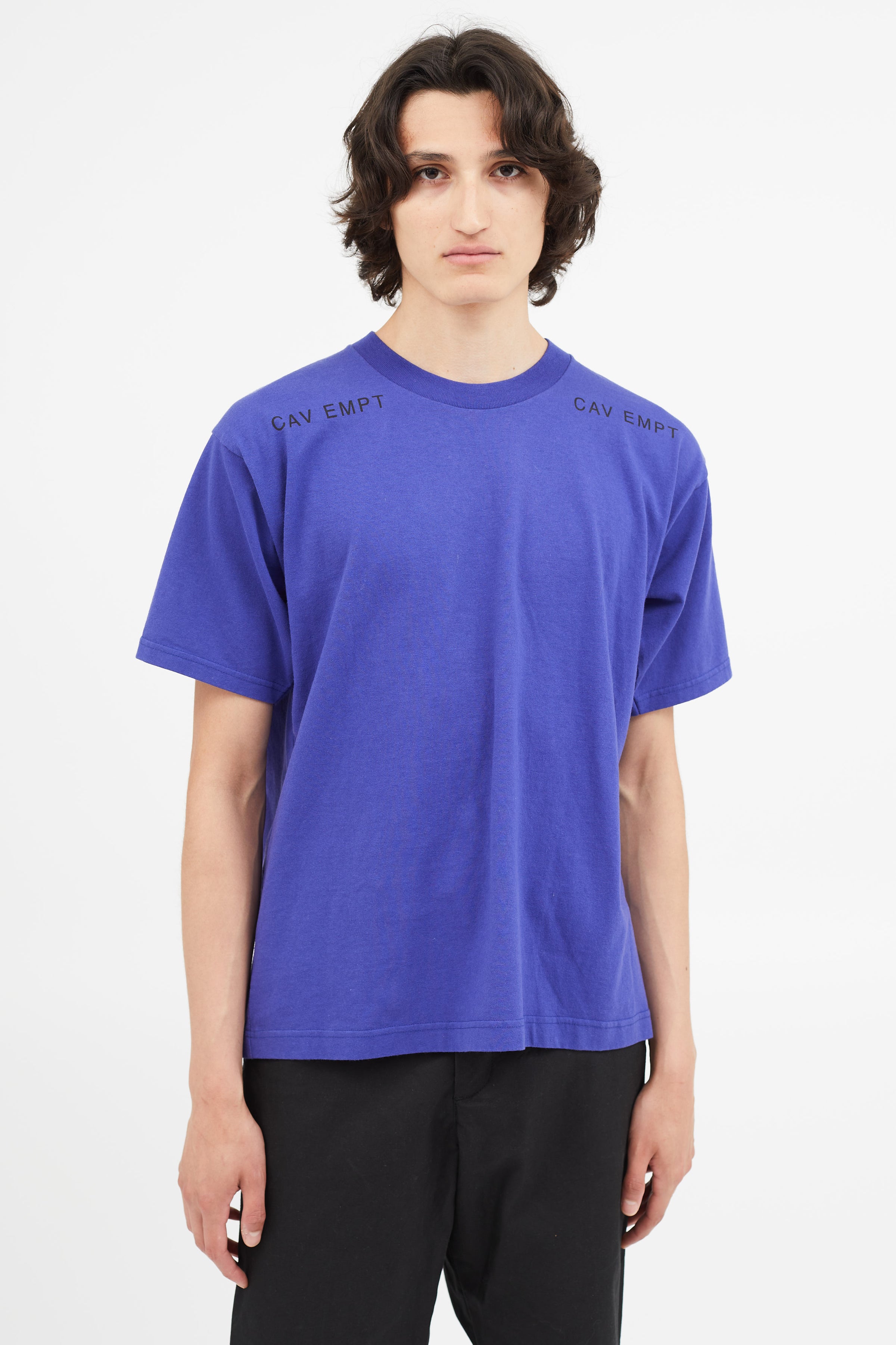 CAV EMPT Purple Graphic T Shirt VSP Consignment