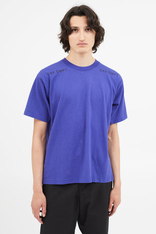 CAV EMPT Purple Graphic T-Shirt