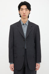 Comme des Garçons FW 1994 Pinstripe Blazer