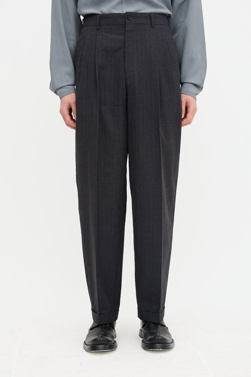 Comme des Garçons FW 1994 Pinstripe Pleated Trouser