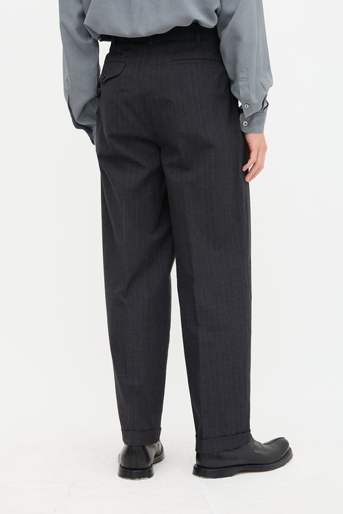FW 1994 Pinstripe Pleated Trouser