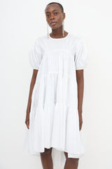 Cecilie Bahnsen Taffeta Esme Tier Dress