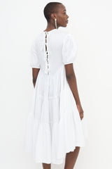 Cecilie Bahnsen Taffeta Esme Tier Dress