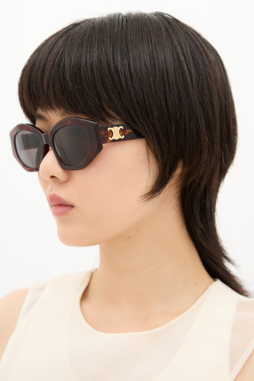 Celine CL40238U Triomphe Sunglasses