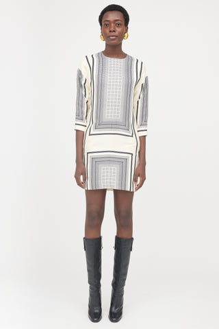 Celine Resort 2013 Silk Printed Dress