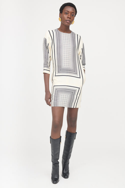 Celine Resort 2013 Silk Printed Dress