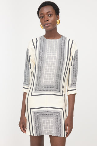 Celine Resort 2013 Silk Printed Dress