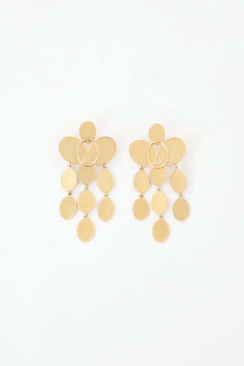 Celine Chandelier Circle Earrings