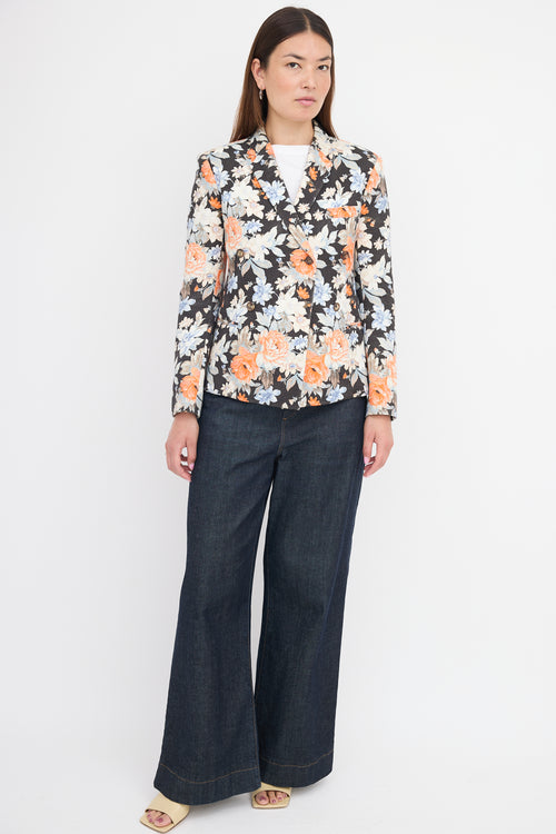Celine Resort 2012 Floral Blazer