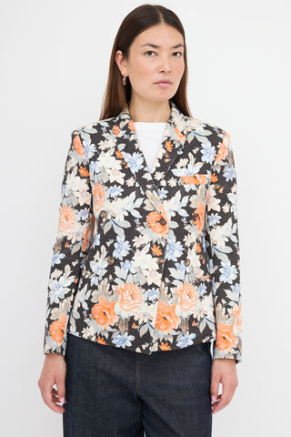 Celine Resort 2012 Floral Blazer