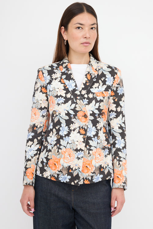 Celine Resort 2012 Floral Blazer