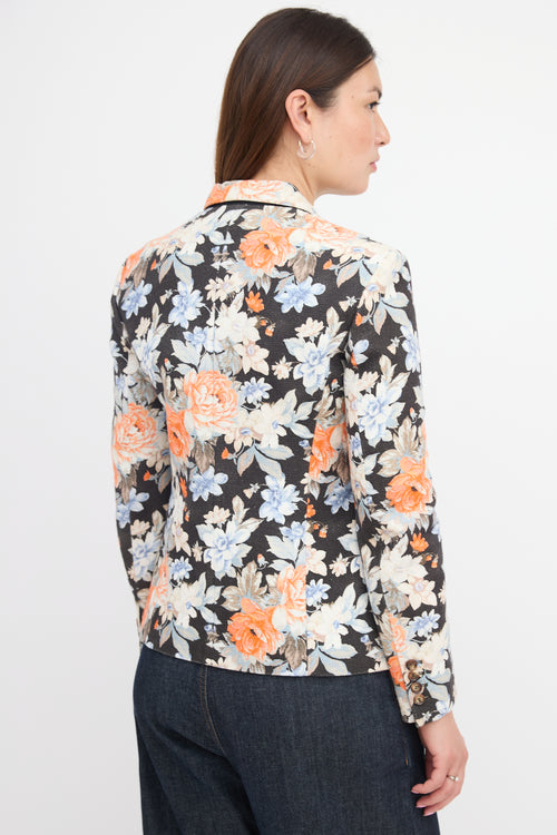 Celine Resort 2012 Floral Blazer