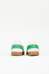 Celine Leather Low Wave Sneaker