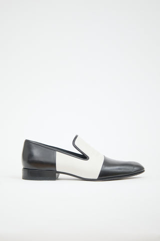 Celine Leather Two Tone Loafer