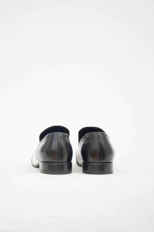 Celine Leather Two Tone Loafer