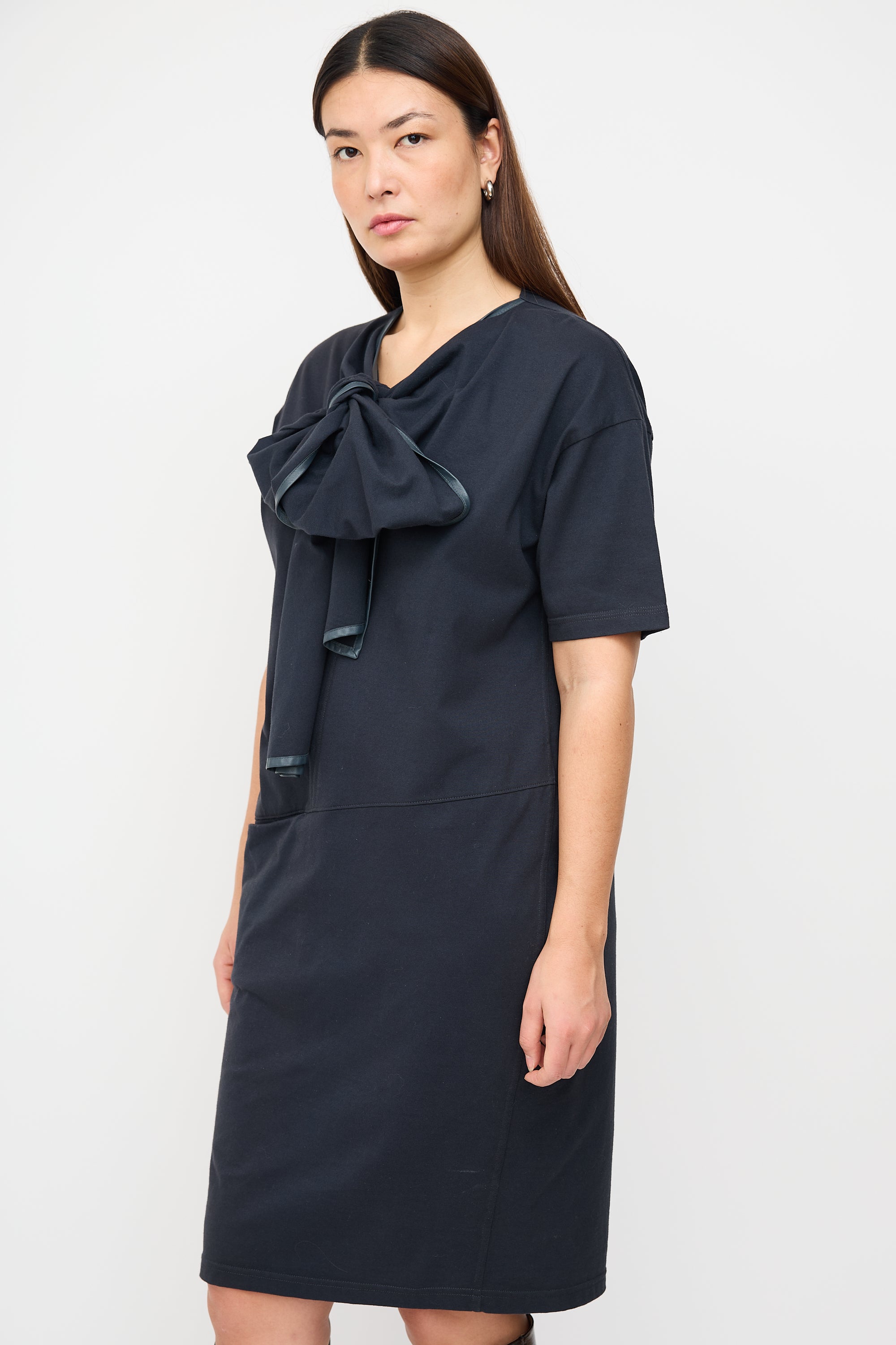 celine t shirt dress Nation LTD womens Celine Midi Dress, m, Black