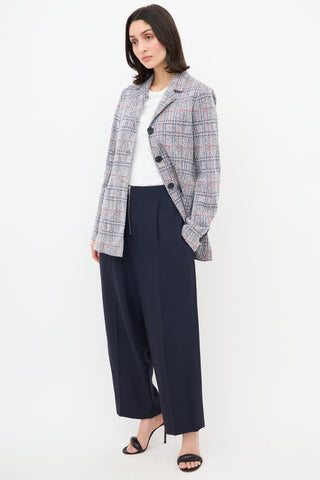 Celine Wool Front Zip Trouser