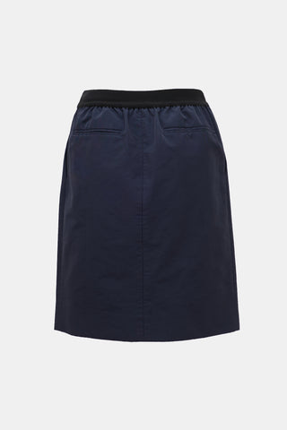 Celine Grosgrain Midi Skirt