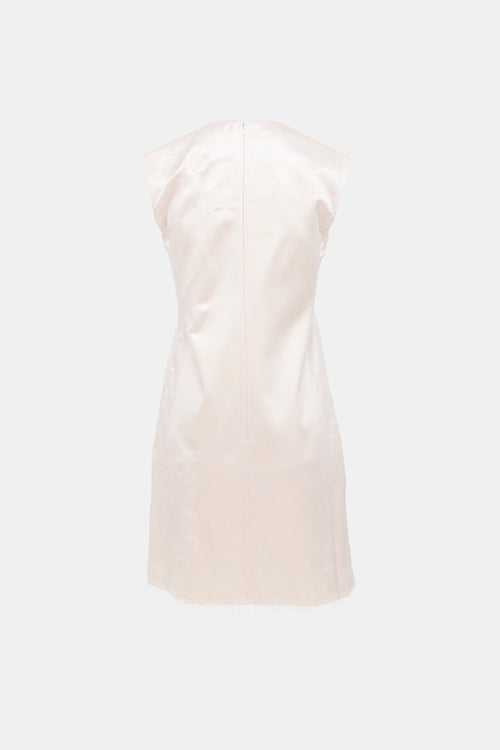 Celine Satin Shift Dress