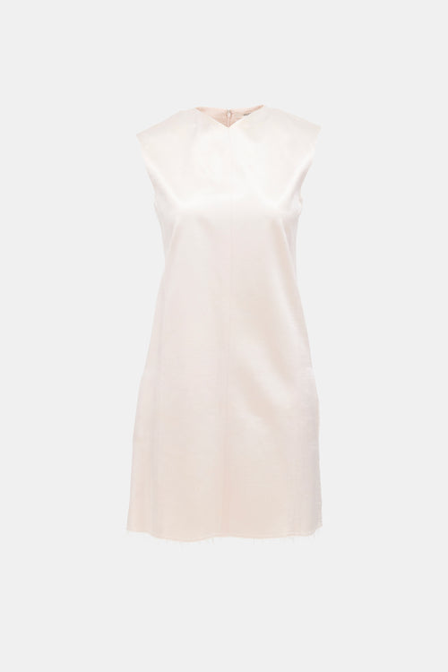 Celine Satin Shift Dress