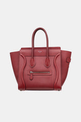 Celine 2016 Leather Micro Luggage Bag
