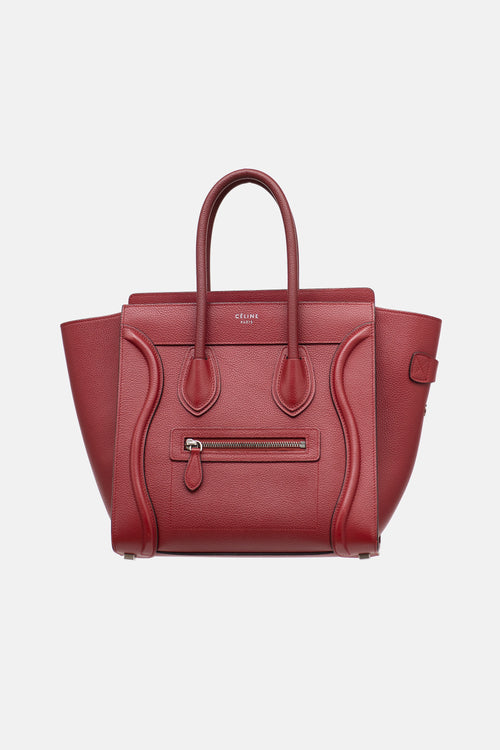 Celine 2016 Leather Micro Luggage Bag