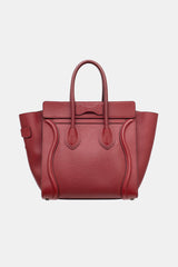 Celine 2016 Leather Micro Luggage Bag