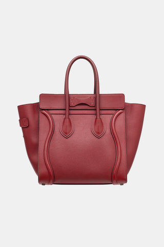 Celine 2016 Leather Micro Luggage Bag