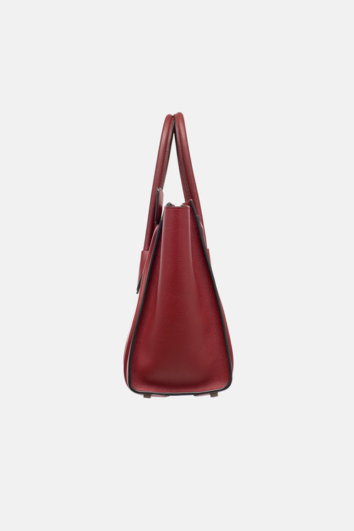 Celine 2016 Leather Micro Luggage Bag