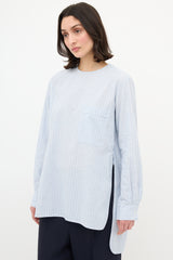 Celine Striped Tunic Top