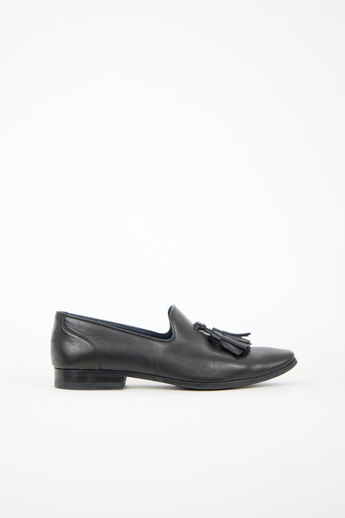 Celine Leather Tassel Loafer