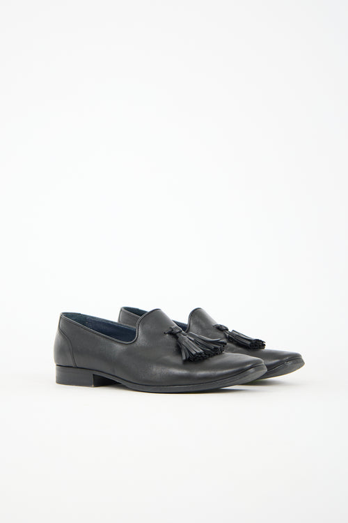 Celine Leather Tassel Loafer