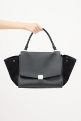 Celine Leather Trapeze Bag