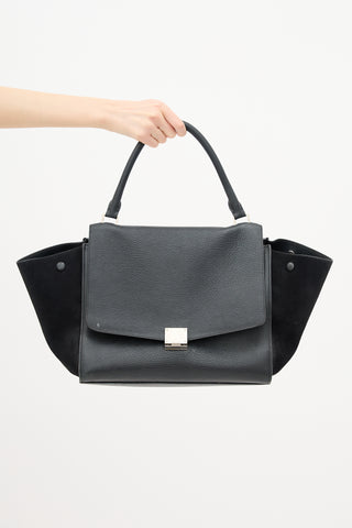 Celine Leather Trapeze Bag