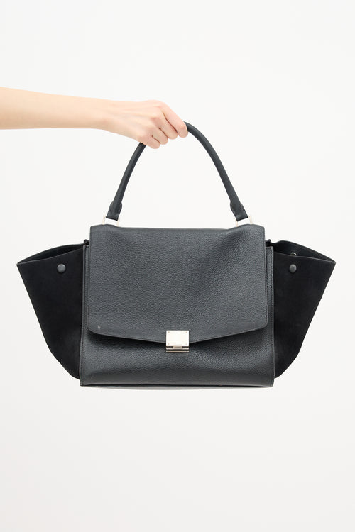 Celine Leather Trapeze Bag