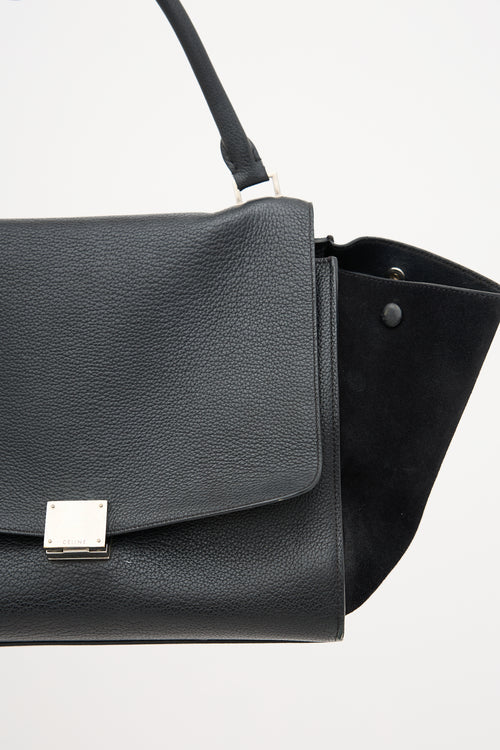 Celine Leather Trapeze Bag