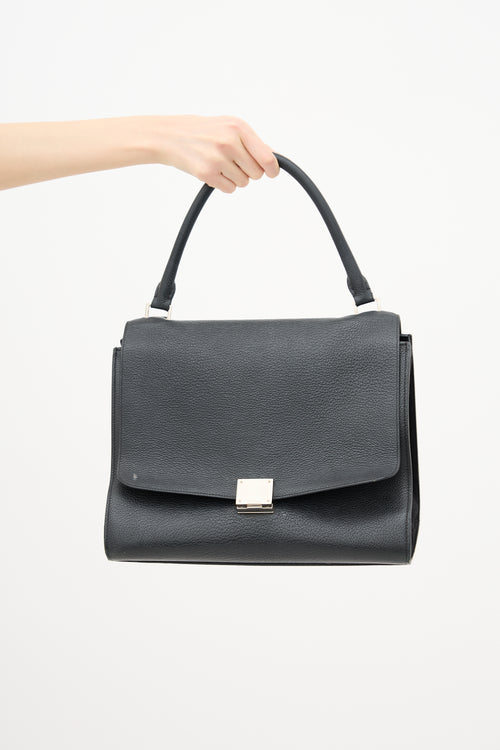 Celine Leather Trapeze Bag