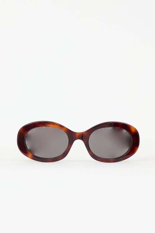 Celine CL40194U Oval Triomphe Sunglasses