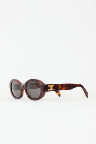 Celine CL40194U Oval Triomphe Sunglasses